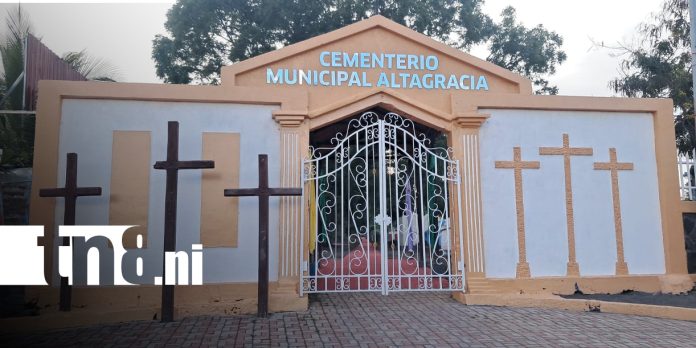 Foto: Mejoran Cementerio Municipal de Altagracia en la Isla de Ometepe/TN8 Foto: Mejoran Cementerio Municipal de Altagracia en la Isla de Ometepe/TN8