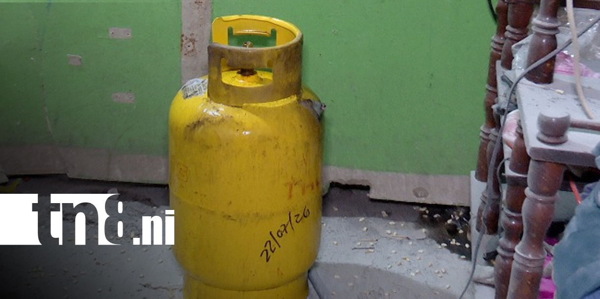 Foto: Manipulación de cilindro de gas habría provocado conato de incendio/TN8