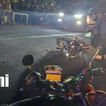 Fatal colisión en el km 13½: un motociclista pierde la vida Foto: Motociclista pierde la vida tras fuerte accidente en Managua/TN8