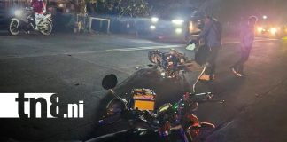 Foto: Motociclista pierde la vida tras fuerte accidente en Managua/TN8