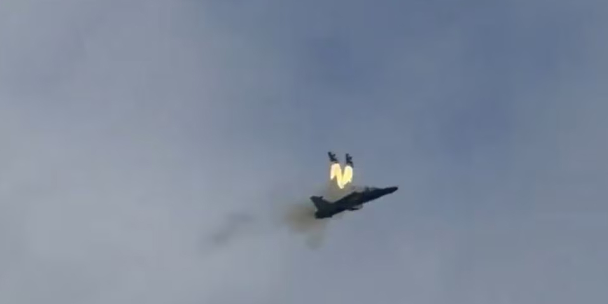 Foto: Accidente de un avión de entrenamiento de la RAF deja dos pilotos heridos/Cortesía