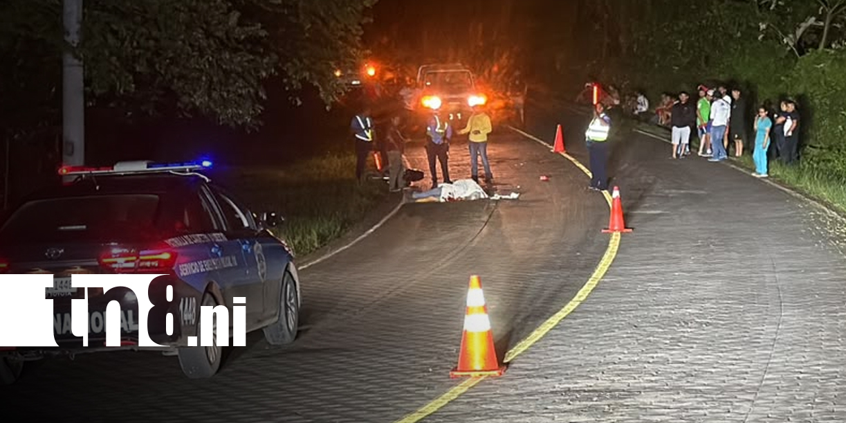 Foto: Joven de 23 años muere en accidente de motocicleta en Chontales/TN8