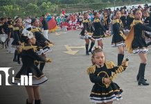 Moyogalpa se llena de música y color con Festival de Bandas Rítmicas Foto: Moyogalpa se llena de música y color con Festival de Bandas Rítmicas/TN8