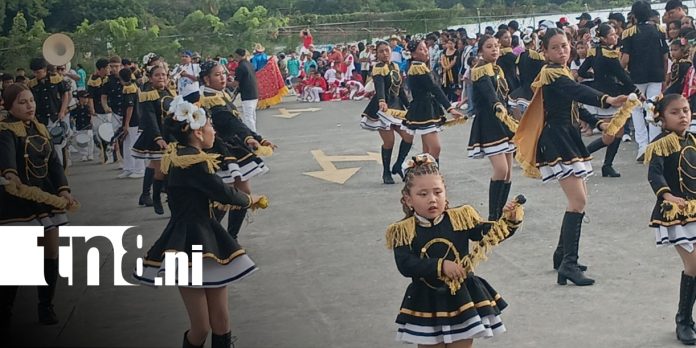 Foto: Moyogalpa se llena de música y color con Festival de Bandas Rítmicas/TN8