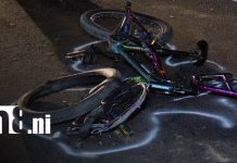 Ciclista queda gravemente herido tras ser impactado por camión en Carretera Norte Foto: Ciclista queda gravemente herido tras ser impactado por camión en Carretera Norte/TN8