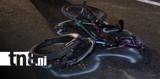 Foto: Ciclista queda gravemente herido tras ser impactado por camión en Carretera Norte/TN8