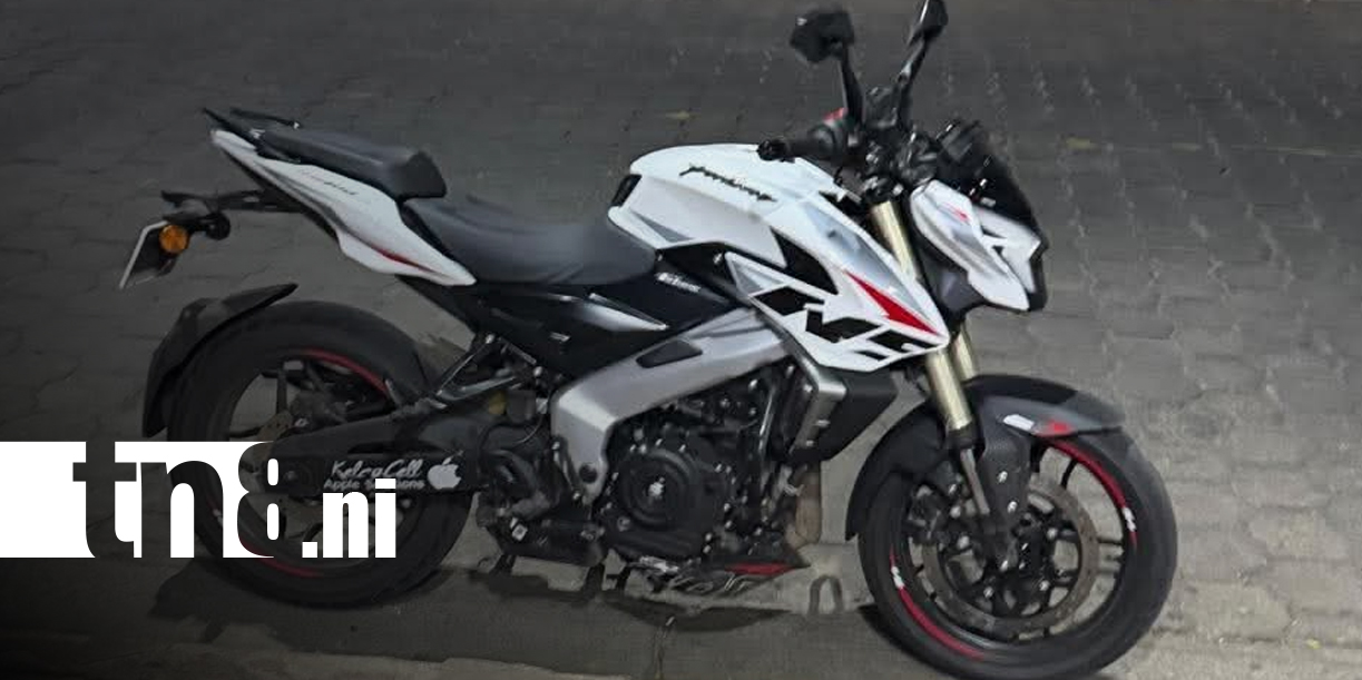 Foto: Cámaras de vigilancia captan robo de motocicleta en Ciudad Sandino/TN8