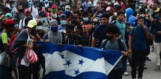 Foto: Nueva caravana migrante sale de Honduras/Cortesía