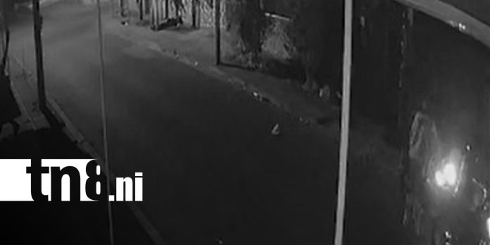 Foto: Robo de motocicleta queda grabado en Ciudad Sandino (VIDEO)/TN8