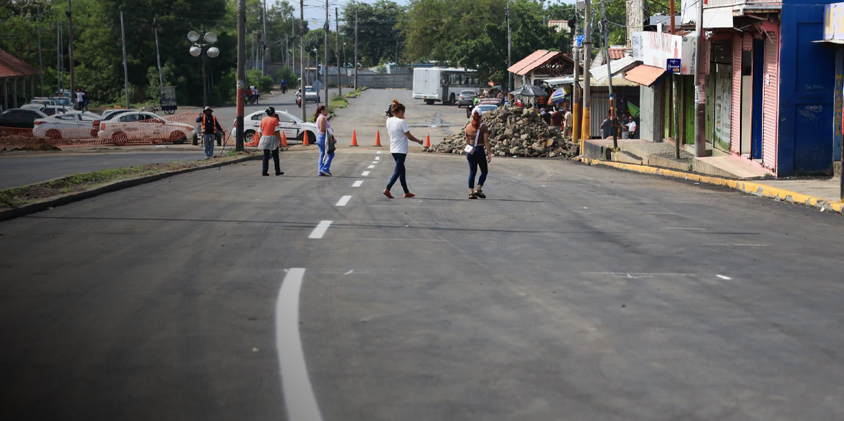 Foto: ¡Atención Managua! Concluye primera etapa de trabajos en la Pista Solidaridad/TN8