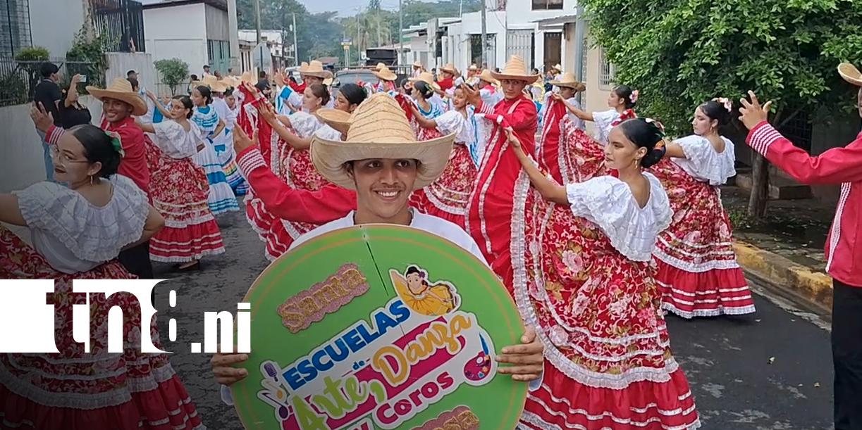 Foto: San Marcos, Carazo, celebra la Fiesta del Huipil con danza y marimba nicaragüense/TN8