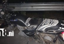 Motociclista resulta gravemente lesionado tras cruzarse un perro en la vía en Tola, Rivas Foto: Motociclista resulta gravemente lesionado tras cruzarse un perro en la vía en Tola, Rivas/TN8