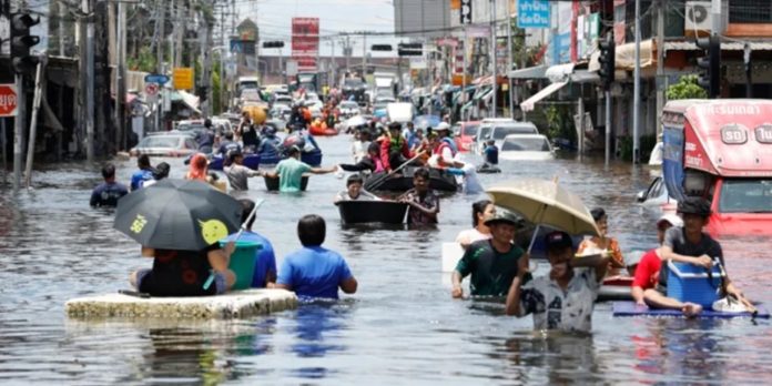 Foto: Fuertes lluvias golpean Tailandia y afectan a millones de personas/Cortesía