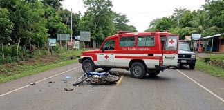 Foto: Accidente deja dos motociclistas lesionados en Carazo/Referencia