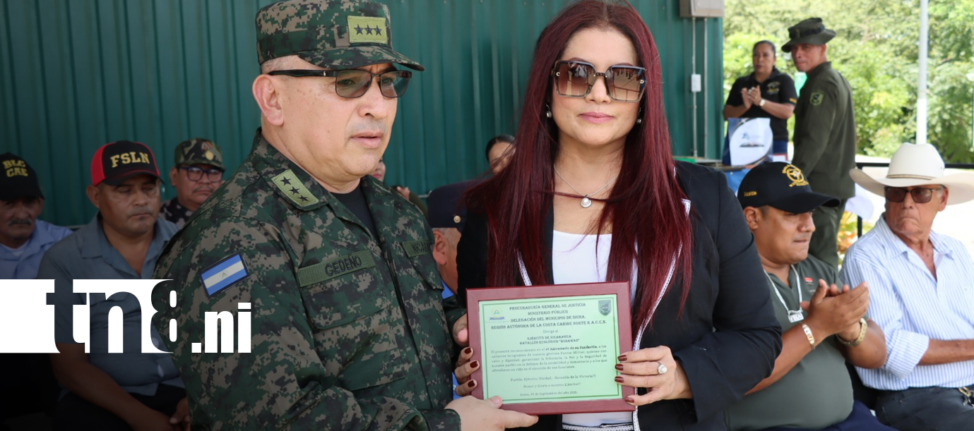 Foto: Ejército de Nicaragua: 47 años de servicio y compromiso/TN8