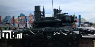 Foto: Ejército de Nicaragua expone sus medios en Managua/TN8