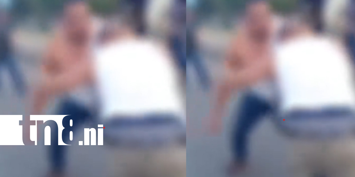 Foto: A golpes por pasajeros: fuerte enfrentamiento entre transportistas en Diriomo/TN8