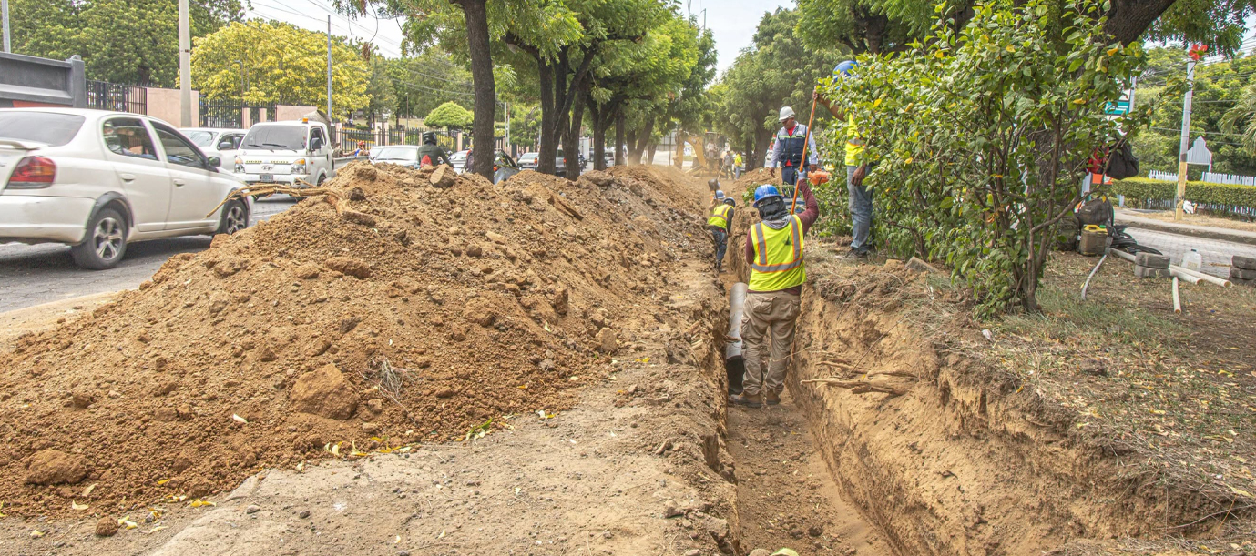 Foto: Villa Fontana tendrá cambio de tubería previo a mejora vial/Cortesía