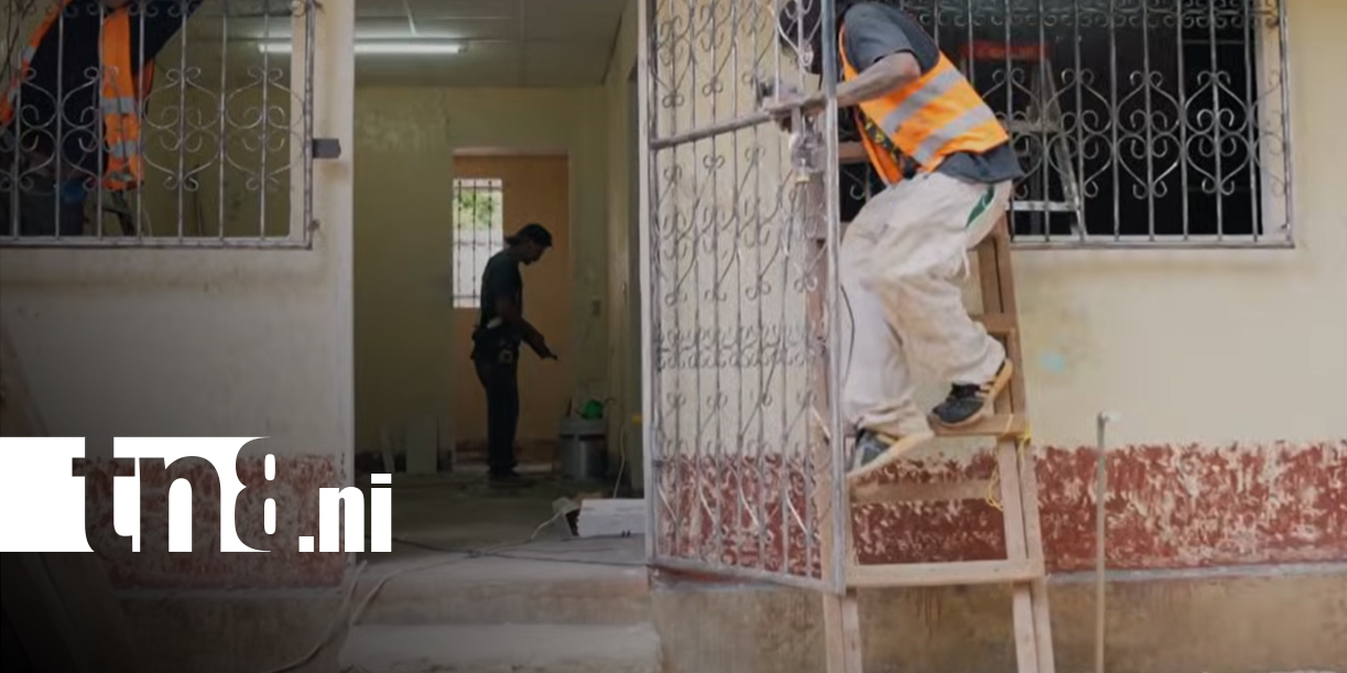 Foto: Residencias de la UNAN-Managua reciben trabajos de mantenimiento y rehabilitación/TN8