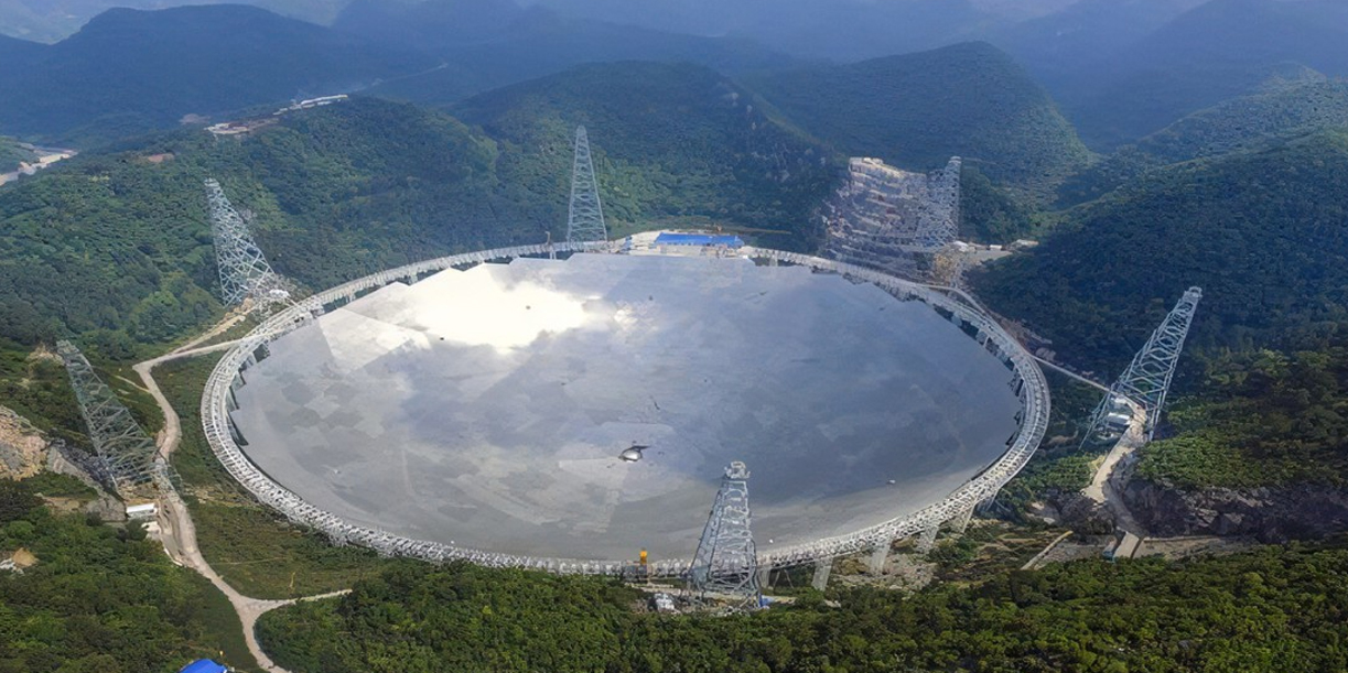 Foto: El radiotelescopio FAST amplía el mapa del hidrógeno en el universo/Cortesía