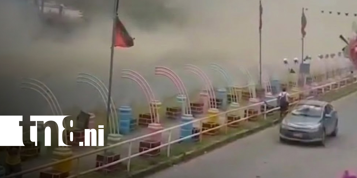Foto: Tornado provoca daños en tendido eléctrico de Siuna/TN8