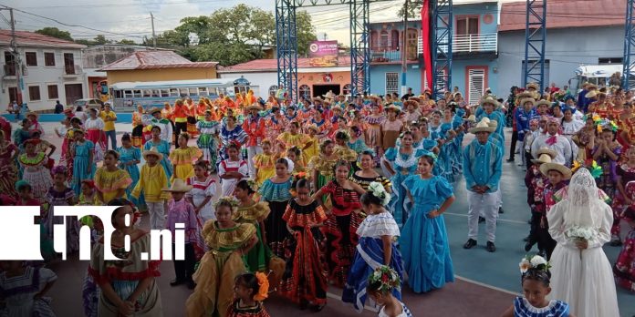 Foto: Nandaime celebra el Mega Baile Nandaimeño con danza y tradición/TN8 Foto: Nandaime celebra el Mega Baile Nandaimeño con danza y tradición/TN8