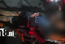 Foto: Adolescente de 16 años resulta lesionado en accidente en Managua/TN8
