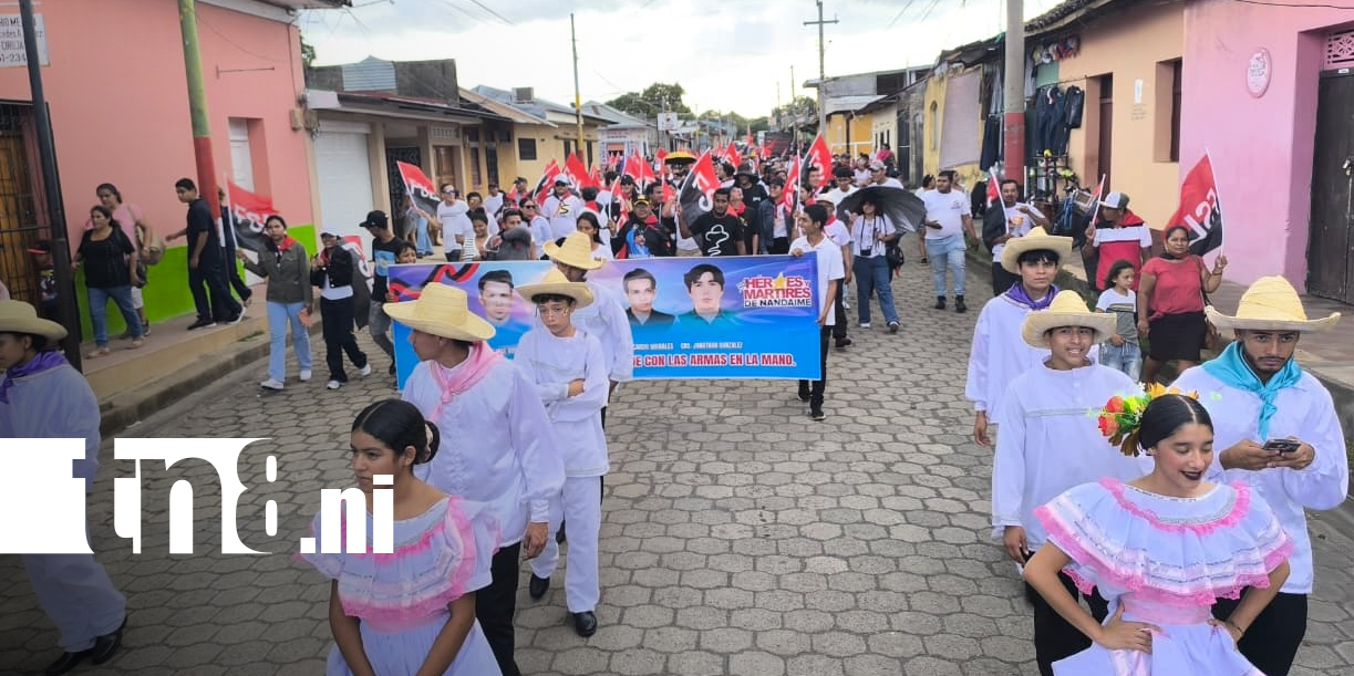 Foto: Nandaime honra la memoria de sus héroes y mártires con jornada conmemorativa/TN8