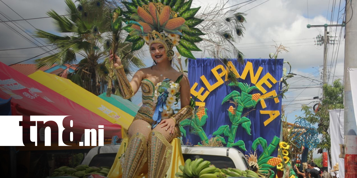 Foto: Palacagüina celebra con orgullo e identidad nacional la Feria Departamental del Maíz/TN8