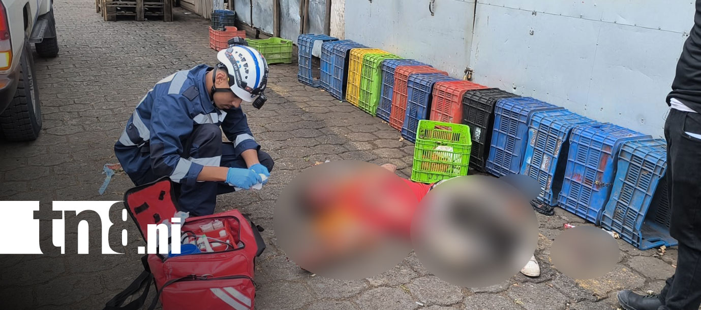 Foto: Presunta agresión deja a hombre lesionado en el mercado Alfredo Lazo, en Estelí/TN8