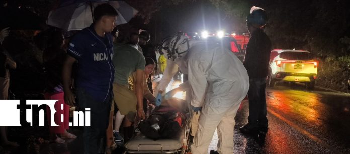 3 Foto: Dos motociclistas resultan gravemente lesionados tras accidente en Estelí/TN8