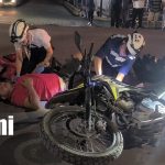 Tres personas lesionadas tras colisión entre motocicletas en la Panamericana de Estelí Foto: Colisión entre motocicletas deja tres personas lesionadas en Estelí/TN8