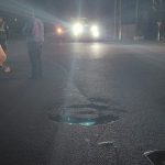 Foto: Colisión en el Memorial Sandino deja mujer lesionada/TN8