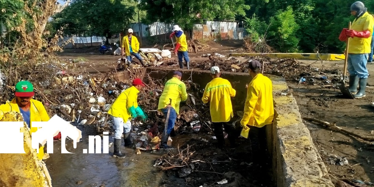 foto: Limpieza recién terminada y nuevamente arrojan basura en Nueva Vida/tn8