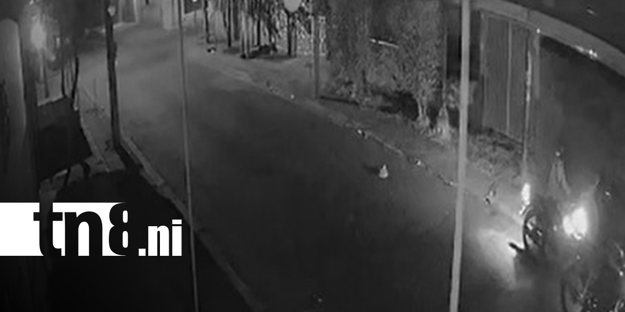 Foto: Robo de motocicleta queda grabado en Ciudad Sandino (VIDEO)/TN8