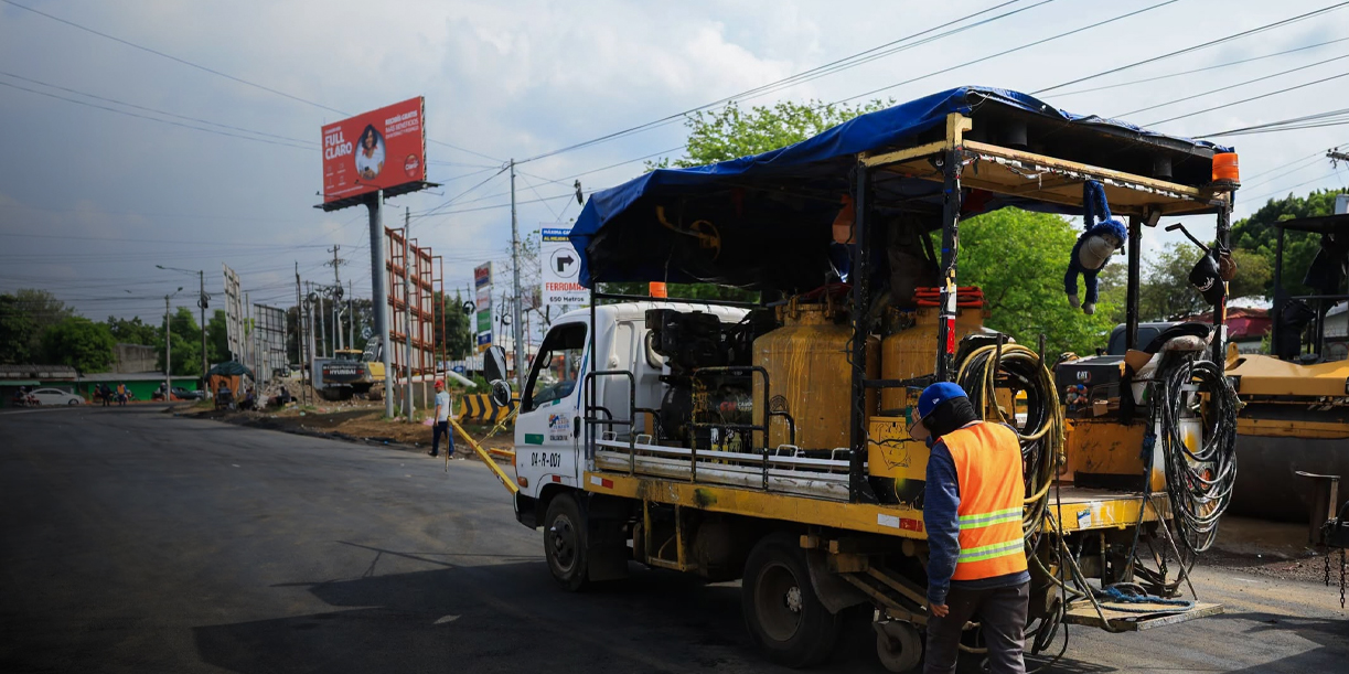 Foto: ¡Atención Managua! Concluye primera etapa de trabajos en la Pista Solidaridad/TN8