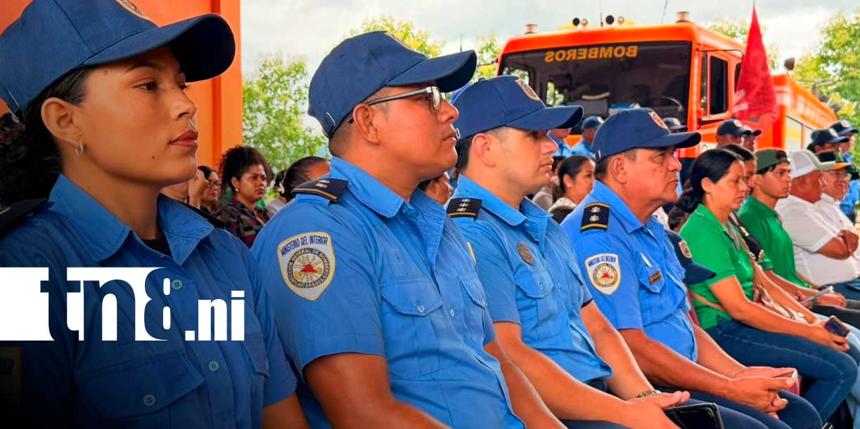Foto: ¡Nueva estación de bomberos en Teotecacinte!/TN8