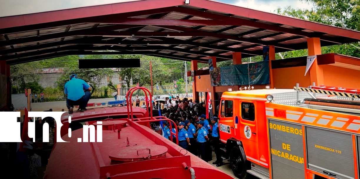 Foto: ¡Nueva estación de bomberos en Teotecacinte!/TN8