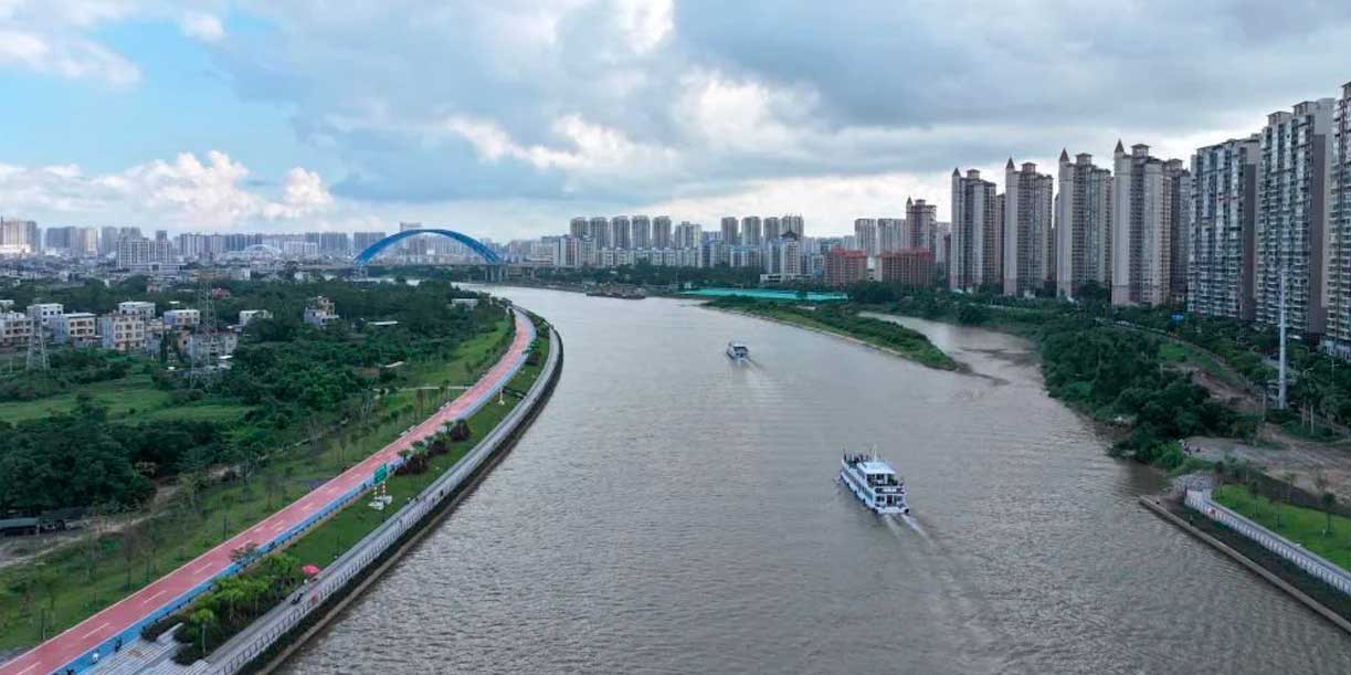 Foto: Turismo cobra fuerza a lo largo del canal Pinglu en China/Cortesía