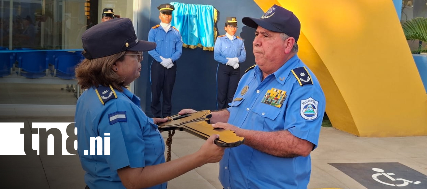 Foto: ¡De estreno! Así quedó la nueva Estación Policial del Distrito V de Managua/TN8