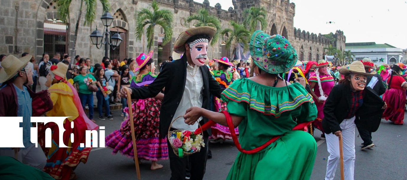 Foto: ¡Qué derroche de tradición! Masaya celebra el Baile del Viejo y la Vieja/TN8