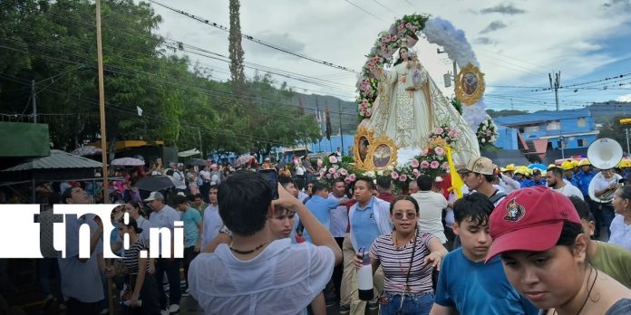 foto: Matagalpa se llena de fe durante celebración de la Virgen de la Merced/tn8
