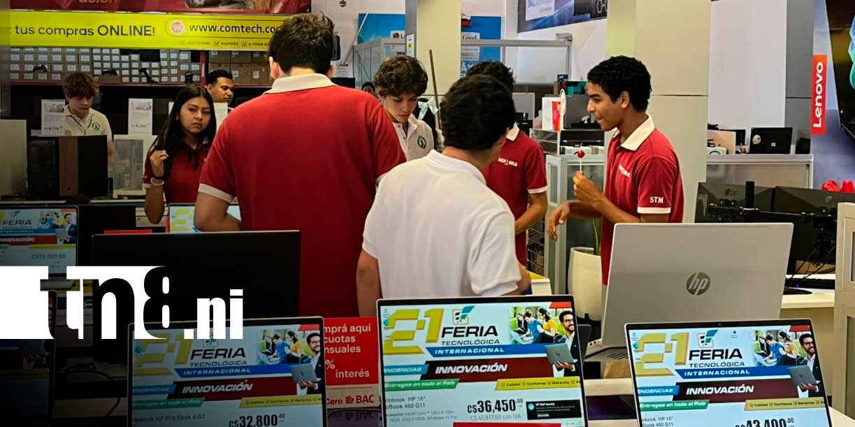 Foto: Comtech celebra su aniversario con feria tecnológica / TN8