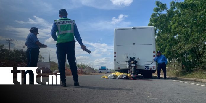 Foto: Accidente deja un fallecido en Carretera Norte, Managua/TN8 Foto: Accidente deja un fallecido en Carretera Norte, Managua/TN8