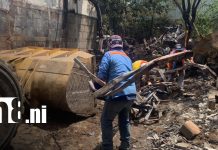 Familia recibe ayuda de la Alcaldía tras incendio que destruyó su vivienda en Managua Foto: Incendio destruye vivienda y deja dolorosa pérdida en Managua/TN8