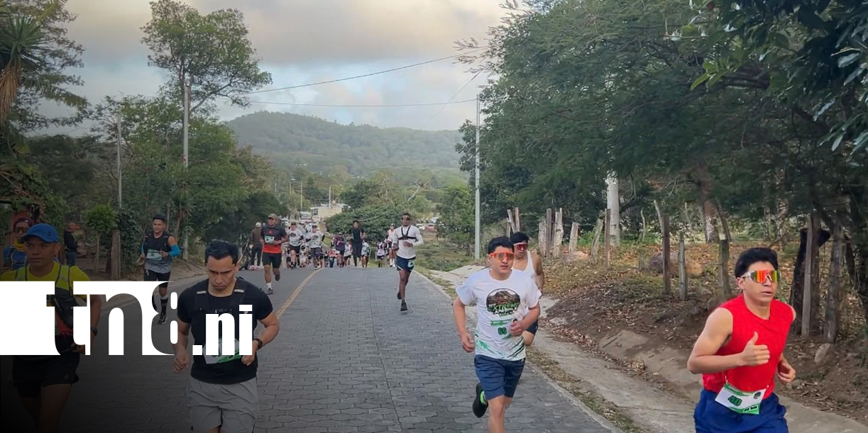 Foto: Atletas desafían las montañas de Estelí/TN8