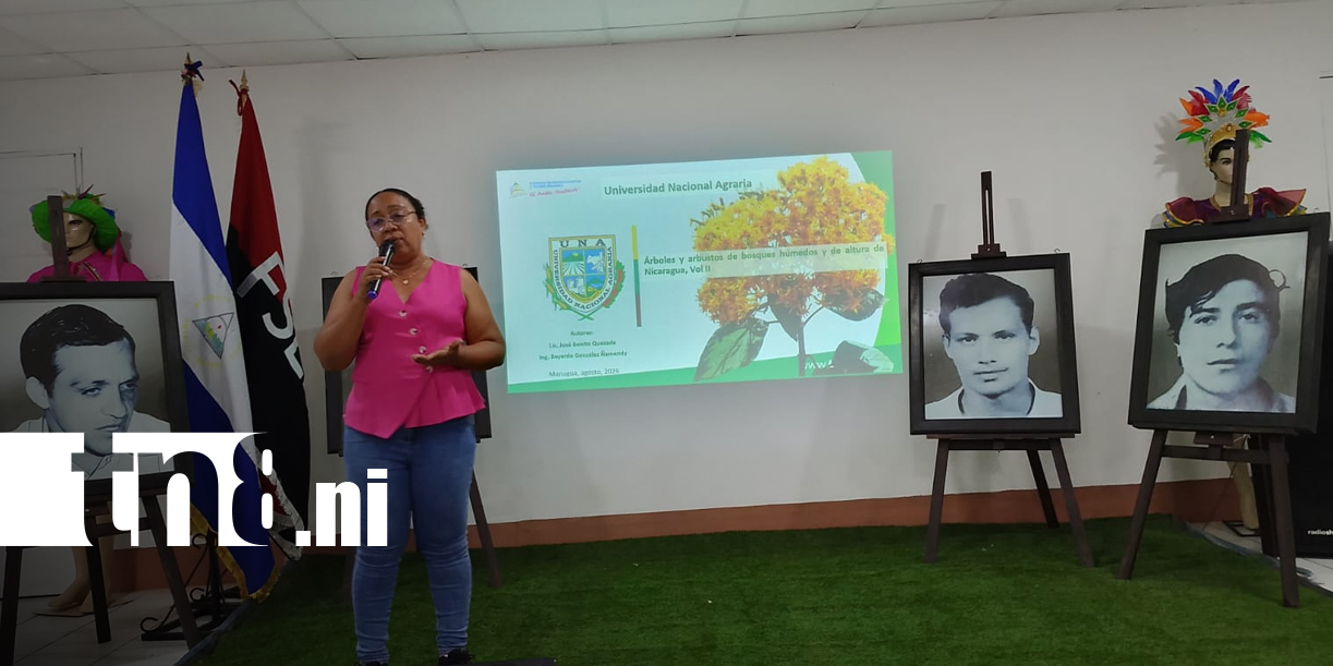 Foto: Nandaime presenta avances de investigación sobre flora de Nicaragua/TN8