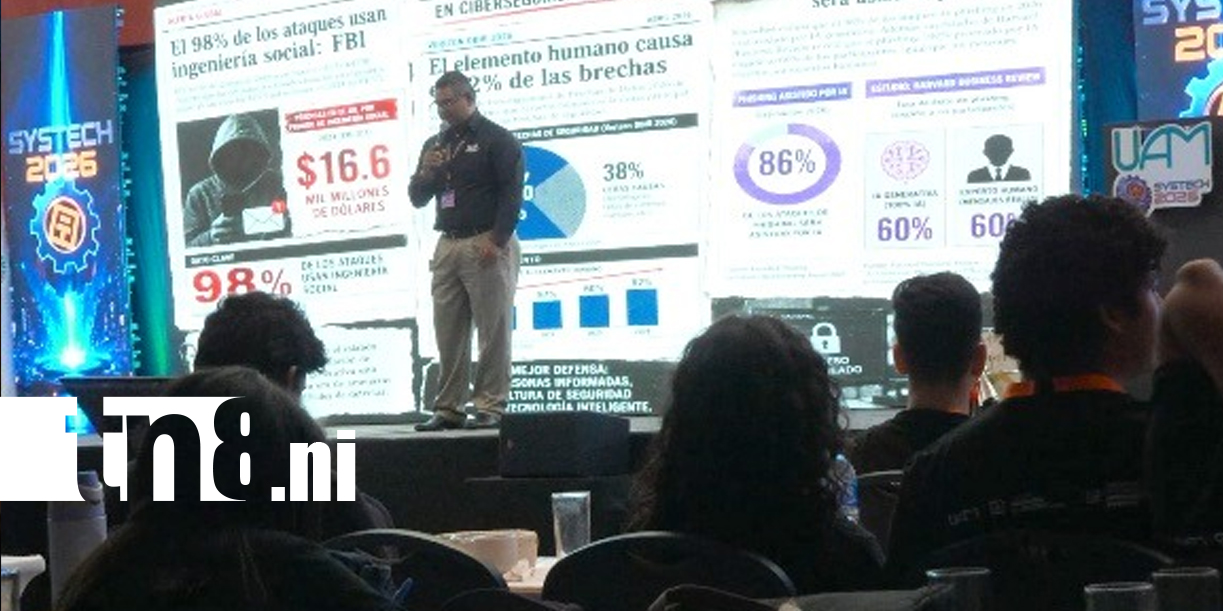 Foto: Claro Nicaragua impulsa el talento digital en SYSTECH 2026/TN8