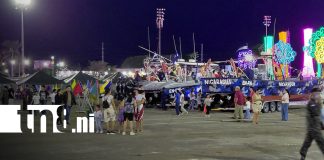 Foto: Familias visitan exhibición del Ejército de Nicaragua en Plaza La Fe/TN8