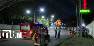 Foto: Accidente entre motocicletas deja tres lesionados en Managua/TN8